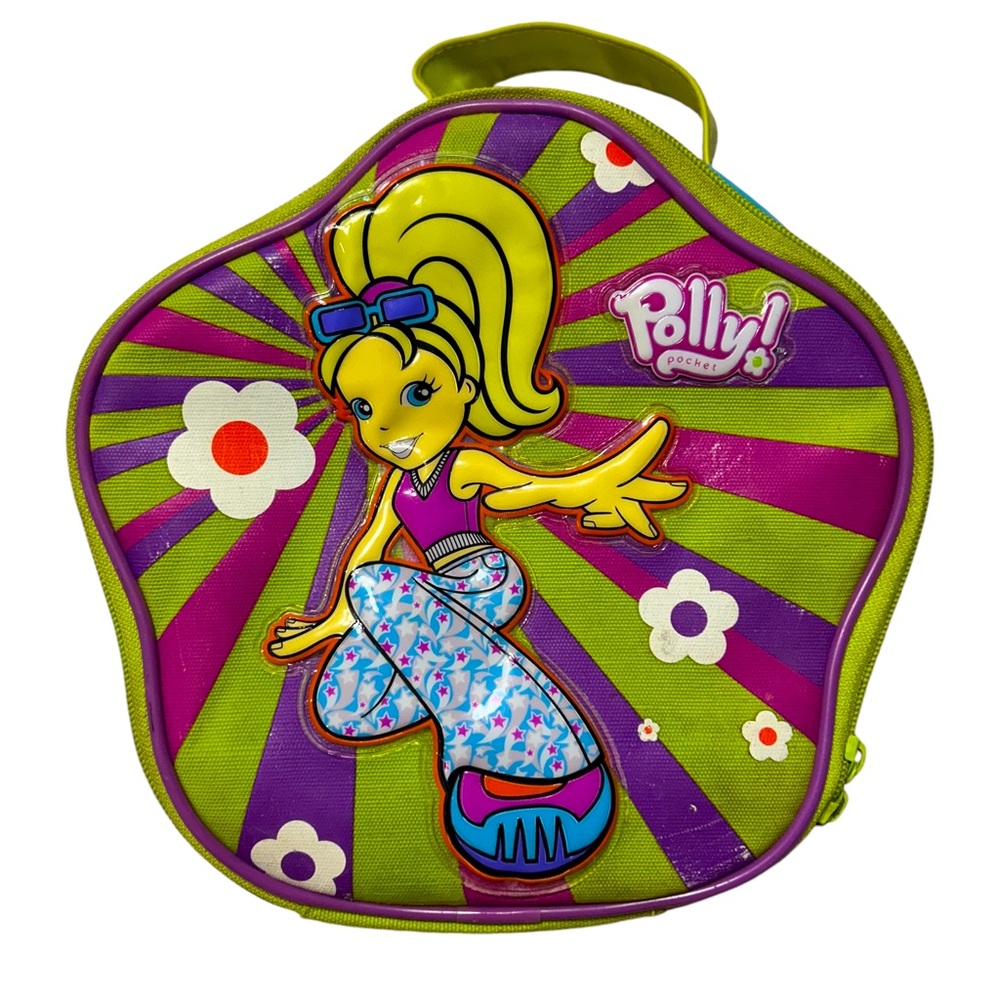 Polly Pocket 2003 Travel Carrying Case Bag Purse Only Mattel-Tara Collectible